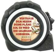 Maßband: Vertraue dem Herrn deine Pläne an Maßband: Vertraue dem Herrn deine Pläne an