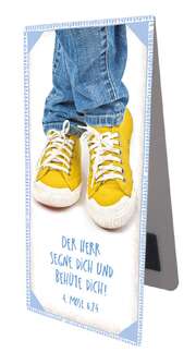 Magnetlesezeichen - Der Herr segne dich Turnschuhe Magnetlesezeichen - Der Herr segne dich Turnschuhe
