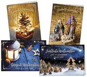 Faltkarten: Weihnachts-Serie - 4 Stück Faltkarten: Weihnachts-Serie - 4 Stück