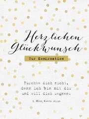 Faltkarte: Herzlichen Glückwunsch zur Konfirmation Motiv 3 Faltkarte: Herzlichen Glückwunsch zur Konfirmation Motiv 3