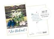 Faltkarte - Zur Hochzeit Faltkarte - Zur Hochzeit