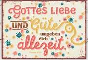 Metallschild klein - Gottes Liebe Metallschild klein - Gottes Liebe