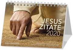 Jesus Zitate 2020 - Aufstellkalender