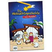 Die Weihnachtsgeschichte - Malheft Die Weihnachtsgeschichte - Malheft