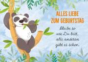 Faltkarte - Alles Liebe zum Geburtstag Faltkarte - Alles Liebe zum Geburtstag
