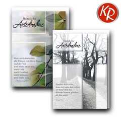 Faltkarten - Trauer 10er Set Faltkarten - Trauer 10er Set