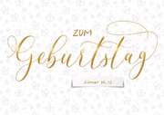Faltkarte "Zum Geburtstag" Faltkarte "Zum Geburtstag"