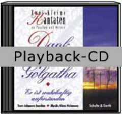 Playback-CD: Dank für Golgatha