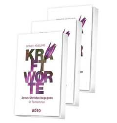 Kraftworte, Jesus Christus Textkärtchen 3er-Set Kraftworte, Jesus Christus Textkärtchen 3er-Set
