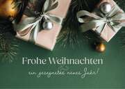 Postkarte - Frohe Weihnachten Postkarte - Frohe Weihnachten