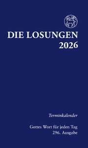 Losungen 2026, Terminkalender Losungen 2026, Terminkalender