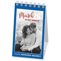 Mensch, Du bist einmalig 2026 - Aufkleber-Kalender Mensch, Du bist einmalig 2026 - Aufkleber-Kalender