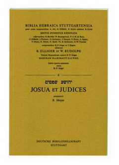 Biblia Hebraica Josua et Judices