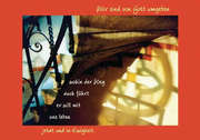 Postkarte "Wir sind von Gott umgeben" - 5 Stück