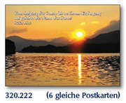 Postkarten Stimmungen, 6 Stück Postkarten Stimmungen, 6 Stück