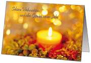 Faltkarten Weihnachten/Neujahr, 5 Stück Faltkarten Weihnachten/Neujahr, 5 Stück