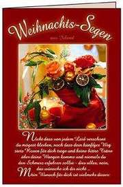 Friedrich Strauss - Postkarten: Weihnachts-Segen, 12 Stück Postkarten: Weihnachts-Segen, 12 Stück