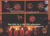 Postkartenserie Weihnachten/Neujahr - 12 Stück