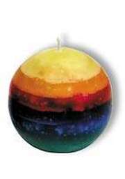 Regenbogenkerze Kugel - klein Regenbogenkerze Kugel - klein