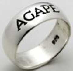 Fingerring "Agape" - 21 mm