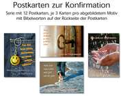 Postkartenserie Konfirmation, 12 Stück Postkartenserie Konfirmation, 12 Stück
