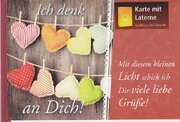 Laternenkarte - Ich denk an Dich! Laternenkarte - Ich denk an Dich!