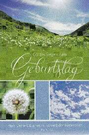Grußkarte - Gottes Segen zum Geburtstag Grußkarte - Gottes Segen zum Geburtstag