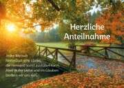 Faltkarte - Herzliche Anteilnahme Faltkarte - Herzliche Anteilnahme