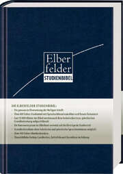 SCM R.Brockhaus - Elberfelder Studienbibel - ital. Kunstleder, blau Elberfelder Studienbibel - ital. Kunstleder, blau