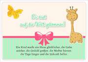 Du bist auf die Welt gekommen! - Faltkarte Du bist auf die Welt gekommen! - Faltkarte