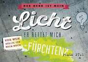 Postkarten: Der Herr ist mein Licht, 12 Stück Postkarten: Der Herr ist mein Licht, 12 Stück