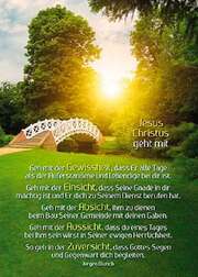 Jürgen Blunck - Postkarten: Jesus Christus geht mit, 12 Stück Postkarten: Jesus Christus geht mit, 12 Stück