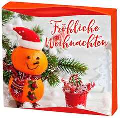 Fuß-Sprudelbad "Fröhliche Weihnachten"