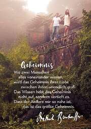 Dietrich Bonhoeffer - Postkarten: Geheimnis - 12 Stück Postkarten: Geheimnis - 12 Stück