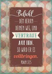 Postkartenserie "Befiehl dem Herrn" - 12 Stk. Postkartenserie "Befiehl dem Herrn" - 12 Stk.